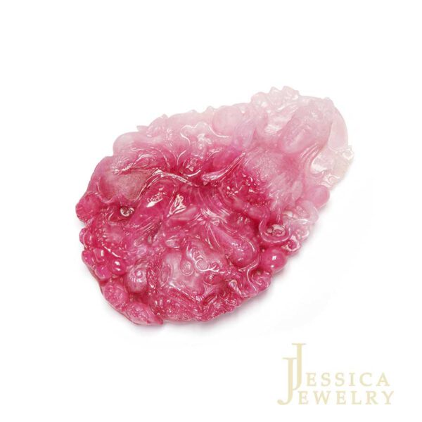 BUDDHA SHAPE RUBY (RUBY KHẮC HÌNH PHẬT BÀ)