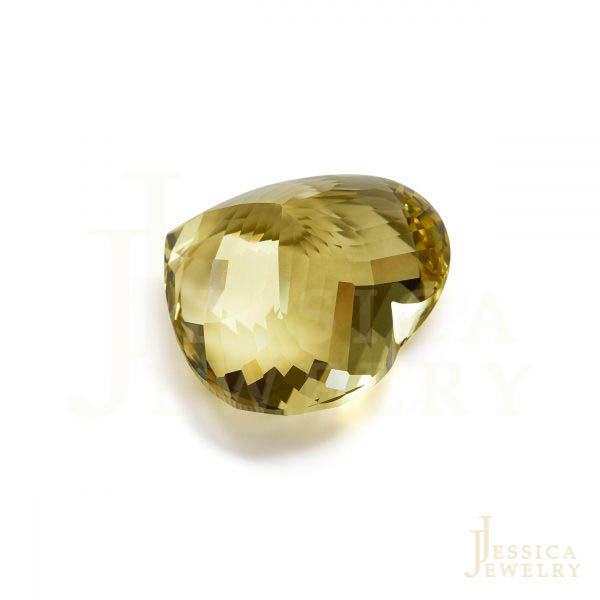 HEART SHAPE LEMON QUARTZ (THẠCH ANH VÀNG CHANH CÓ HÌNH DẠNG TRÁI TIM)