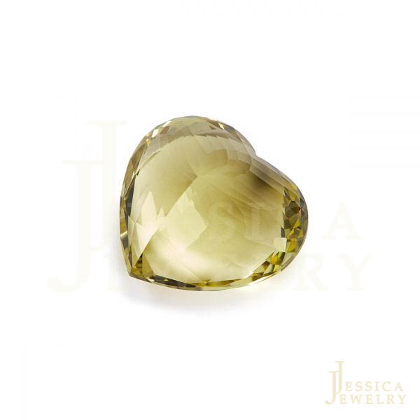 HEART SHAPE LEMON QUARTZ (THẠCH ANH VÀNG CHANH CÓ HÌNH DẠNG TRÁI TIM)