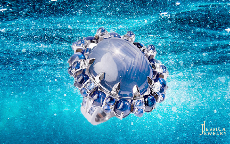 Sapphire xanh phù hợp với cung Cự Giải