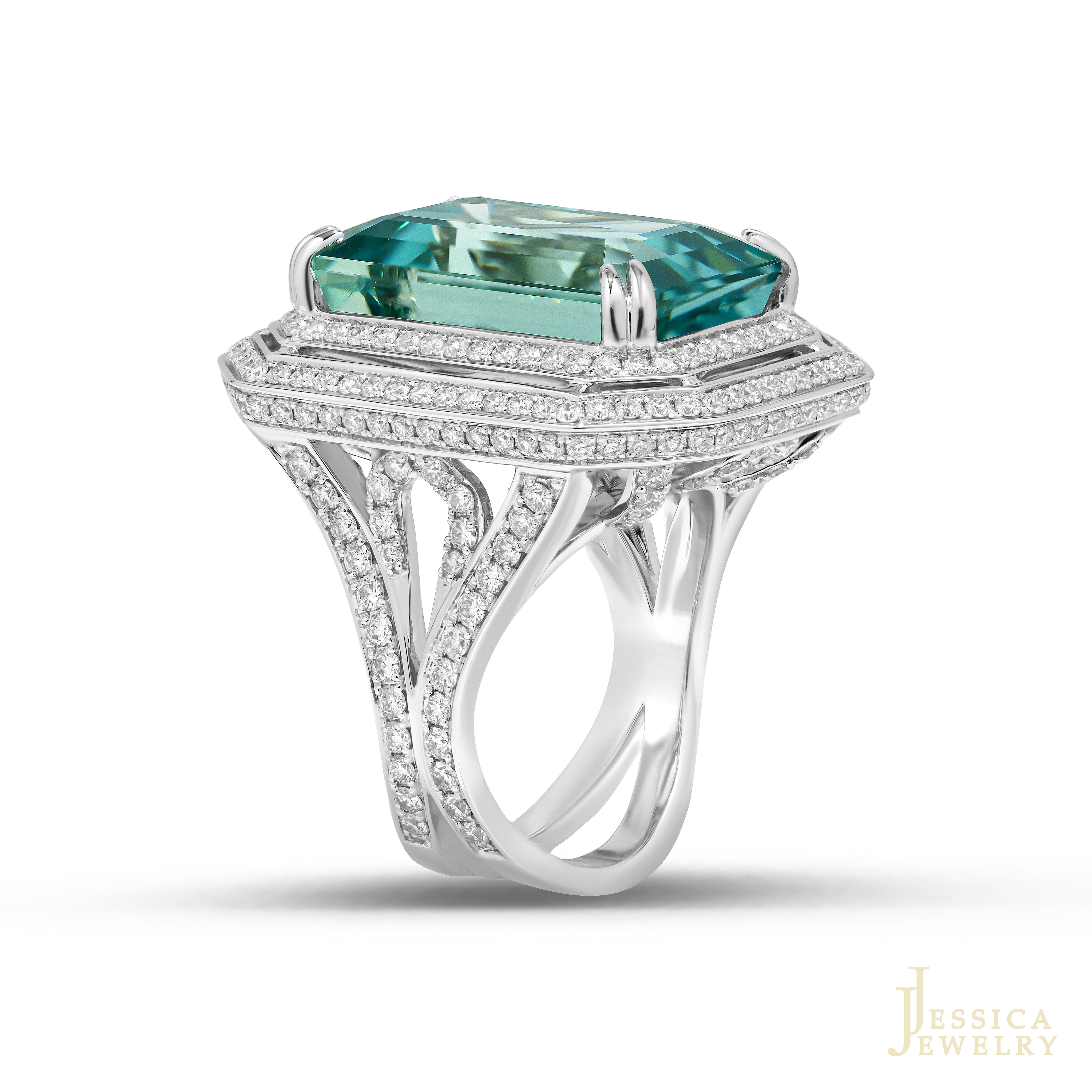 NHẪN AQUAMARINE