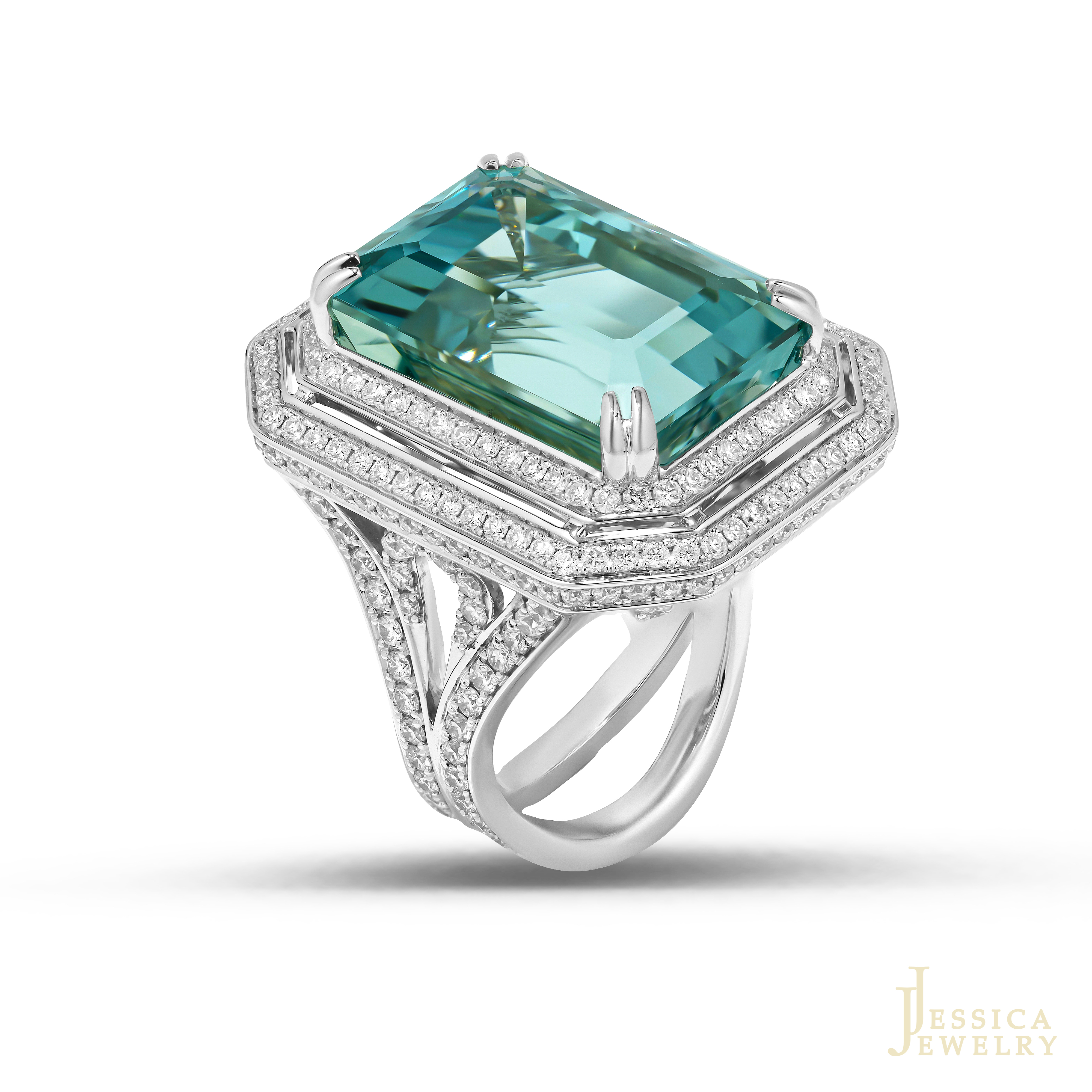NHẪN AQUAMARINE