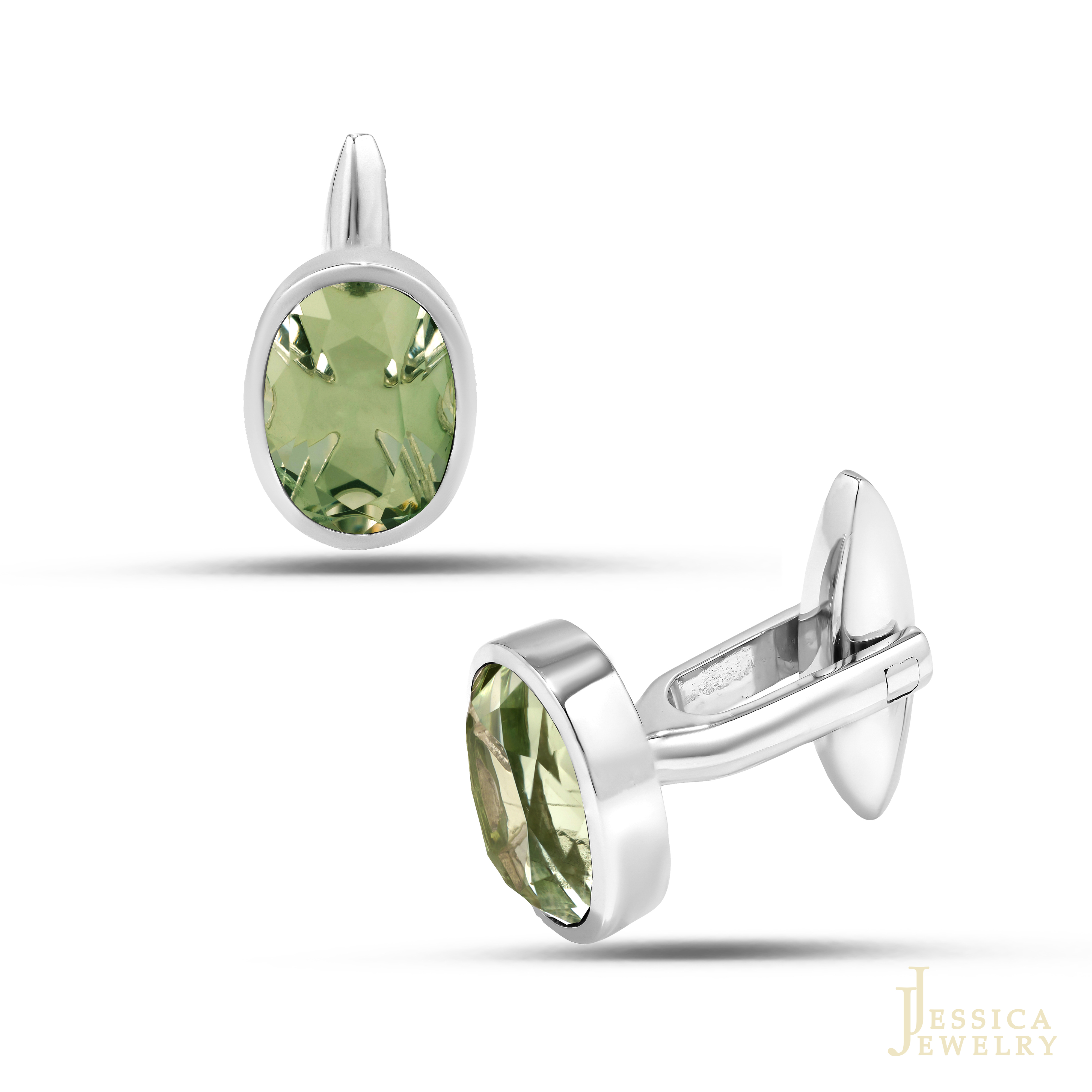 KHUY MĂNG SÉT GREEN QUARTZ